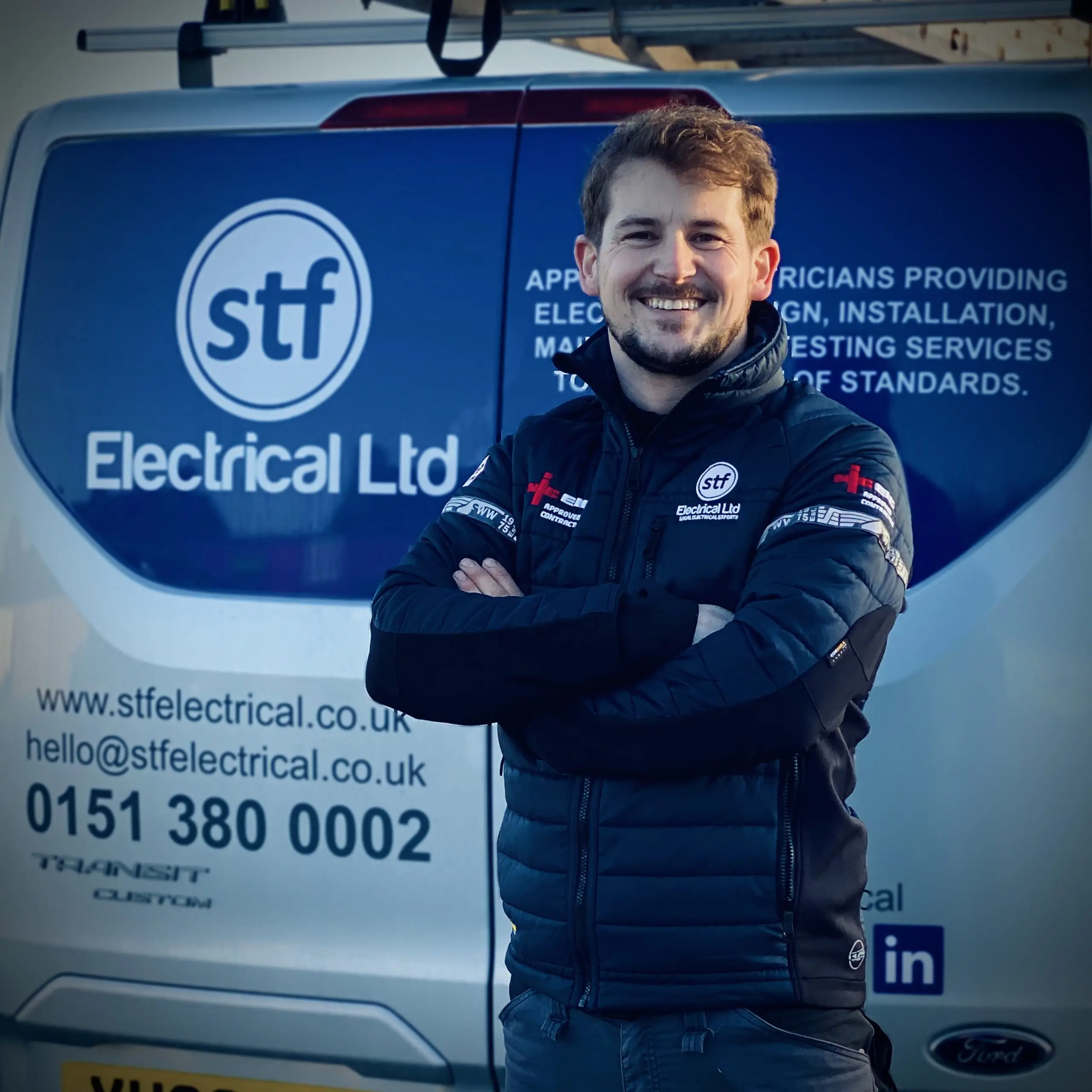 Image of Scott, Managing Director of STF Electrical Ltd, providing leadership and guidance.